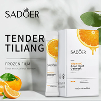 Vente en gros Masque de sommeil pour le visage Contrôle de l'huile hydratante Masque rafraîchissant à l'aloe vera