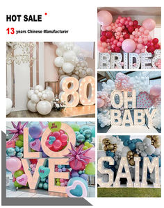 Lettere Luminose Giganti in Metallo LED da 3, 4, 5 Piedi per Decorazioni Matrimoniali ed Eventi - Product Image 6