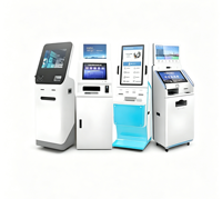 Terminal de consultation tactile vertical Yingtouch 21,5 pouces, machine tout-en-un pour la gestion des files d'attente et la gestion commerciale en libre-service