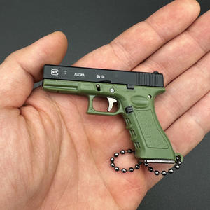 ZY3850C Nuevo Llavero Metálico de Pistola de Alta Calidad - Modelo <span class=keywords><strong>Glock</strong></span> G17 a Escala 1:3, Colgante para Llaves como Regalo para Compra al por Mayor - Product Image 3