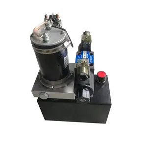 High-quality 0.75KW/1.5KW/2.2KW motor generator DC12V/24V/48V DC hydraulic generator set