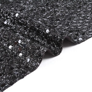 Nuevo diseño, de dos pisos puntada, 100% poliéster, tela de malla de unión con purpurina brillante para ropa de niñas, respetuosa con el medio ambiente - Product Image 3