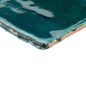 Piastrella in Ceramica Posidonia Vitri 10x10 Colore Teal per Pareti e Pavimenti - Product Image 2