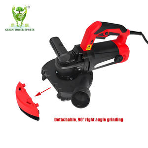 เครื่องขัดผิวคอนกรีตแบบดูดฝุ่นในตัวขนาด 7 นิ้ว ชุดเครื่องเจียรแบบมุมสำหรับขัดคอนกรีต ซีเมนต์ หินอ่อน หินแกรนิต - Product Image 4