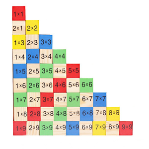 Gioco Educativo di <span class=keywords><strong>Matematica</strong></span> in Legno, Tavola di Moltiplicazione Arcobaleno, Giocattoli Didattici per <span class=keywords><strong>Matematica</strong></span>, Gioco da Tavolo - Product Image 5