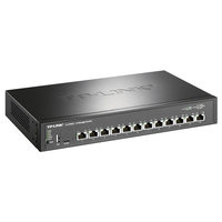 TP-LINK TL-ST5012 12 Portlu 10 Gigabit Üç Katmanlı Yönetilebilir Switch VLAN Port Birleştirme Bulut Yönetimi Dinamik Bağlantı Anahtarlama