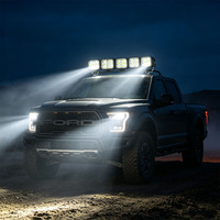 Lumière de travail LED carrée 16 LED 48W, lumière auxiliaire de conduite tout-terrain
