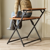 Bureau pliable ordinateur bureau étudiant maison petit appartement table de chevet école dortoir petite table simple table d'étude