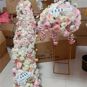 Fleur artificielle en soie de pivoine, fleurs pour la décoration intérieure, F-1017