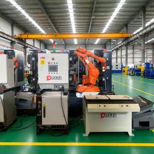 Attrezzatura Automatica per Sbavatura e Finitura Maniglie Moto, Macchina Lucidatrice per Piastre in Acciaio Inox, <span class=keywords><strong>Robot</strong></span> per Levigatura Metalli - Product Image 1