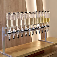 12 pièces de distributeurs de parfum en barre de 750 ml en vrac, présentoir stable en verre pour bar, distributeur de parfum en barre pour décorations de mariage
