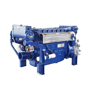 Moteur diesel marin Weichai Mairne 216 kW, 6 cylindres, 4 temps, démarrage électrique, refroidissement par eau, boîte de vitesses, pompe à eau de mer, cylindrée 10 L - Product Image 4
