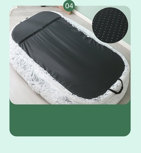 Giant Memory Foam Orthopedic Human Size <strong>Dog</strong> <strong>Bed</strong> Cozy Fluffy Eco-friendly Large Pet <strong>Bed</strong> Washable with Removable Cover for Adults - Product Image 5