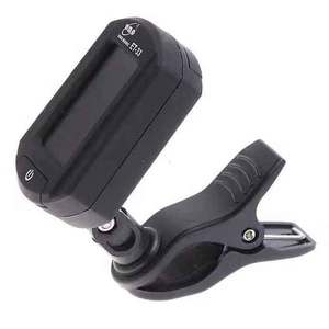 Sintonizador eléctrico de guitarra HUASHENG, sintonizador Digital cromático con Clip para guitarras eléctricas clásicas acústicas, violín, ukelele, bajo - Product Image 2
