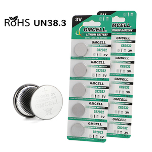 OEM Primary LiMnO2 Lithium CR2032 Metal Button Cell 230mAh 1 Year Shelf Life for Toys Consumer Electronics <b>Smart</b> <b>Watch</b> Power - Product Image 6