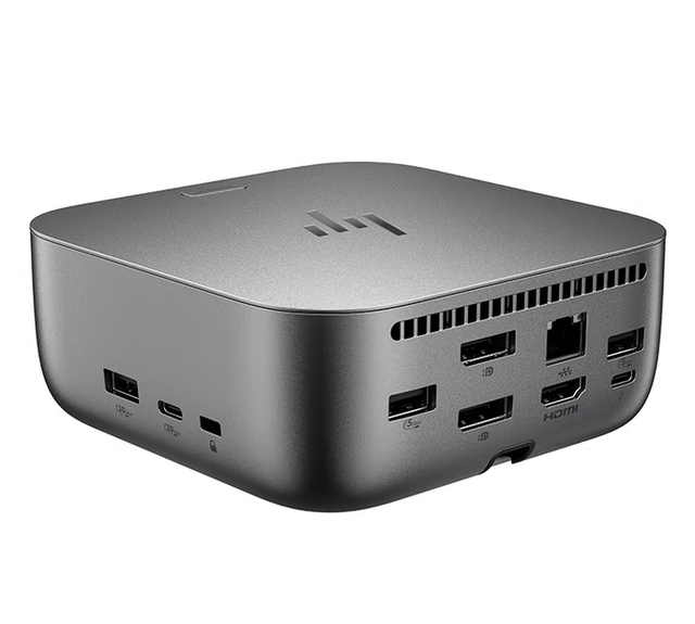 G6 Thunderbolt 4 11 in 1 USB Hub for HP Laptop Docking Station for Docking for 8K Monitor- with 100W Power Supply for Laptop