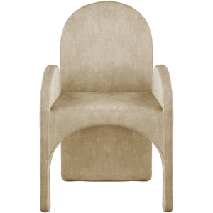 Modern <strong>Velvet</strong> Upholstered Solid Back <strong>Arm</strong> <strong>Chair</strong> Accent Leisure <strong>Chair</strong> Dining Room <strong>Chair</strong> for Home Cafe Furniture - Product Image 5