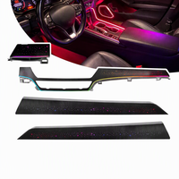 Kit d'éclairage d'ambiance pour voiture 10e génération, 20 ou 24 lumières, 64 couleurs, contrôle par application sur écran pour Honda Accord berline 2018-2020