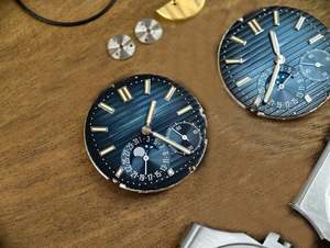 Montre Homme Personnalisée 2026 en Or 22 carats Super Brillant, Cadran Rond, Zéro Décalage, Montre-Bracelet Haut de Gamme pour Homme d'Affaires - Product Image 6