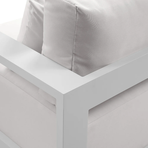 Sillón de aluminio para patio, juego de <span class=keywords><strong>mesa</strong></span> de centro, muebles de jardín para exteriores, terraza, balcón, sofás para patio trasero, zona de estar - Product Image 5