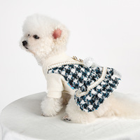Robe pour petit animal de compagnie, chiot, chat, mignonne, parfumée, style décontracté, automne-hiver