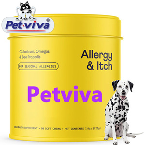 Polvere dentale cani per la pulizia dei denti probiotici per il trattamento dell'alito cattivo dei denti placca e tartaro salute integratori di pulizia dentale per animali domestici - Product Image 3