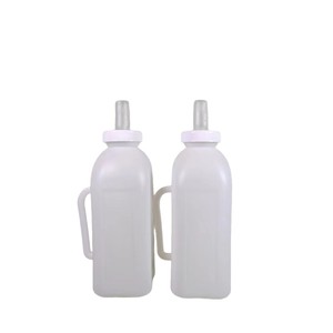 Botella <span class=keywords><strong>de</strong></span> Leche <span class=keywords><strong>de</strong></span> Plástico <span class=keywords><strong>de</strong></span> 1/2L <span class=keywords><strong>para</strong></span> Alimentar Terneros con Tetina <span class=keywords><strong>de</strong></span> Silicona - Product Image 1