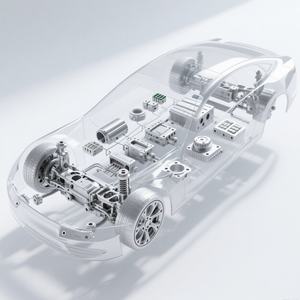 Pièces de tour d'usinage CNC personnalisées avec traitement d'anodisation/placage Pièces automobiles prototypes Voitures et pièces modifiées - Product Image 1