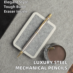 Matite Meccaniche Affidabili Interamente in Acciaio 0.5mm con Meccanismo Retrattile e Gomma Incorporata per Artisti e <span class=keywords><strong>Disegnatori</strong></span> - Product Image 6