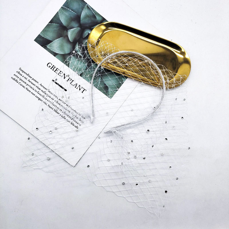 #2 mailles blanches + strass