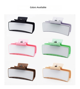 Pinces à cheveux grandes personnalisables Millantech avec logo, vierges pour sublimation, en plastique, cadeaux promotionnels, nouveautés créatives, pour team building - Product Image 6