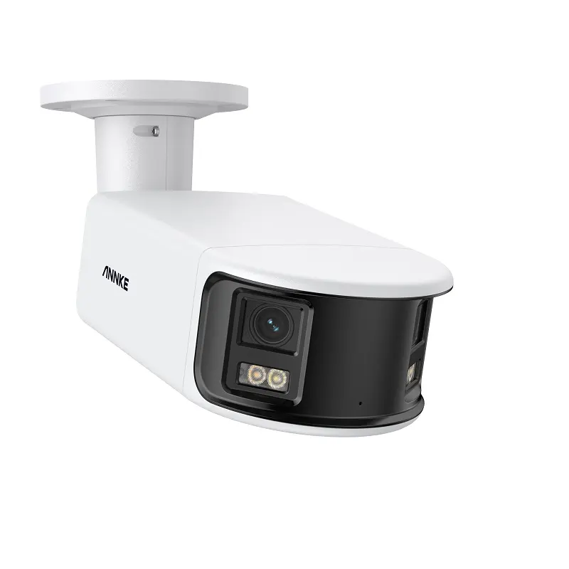 6MP Dual Lens Panoramic Fixed Network Camera Smart IR AI Security Camera POE IP 180 Panoramic Surveillance CCTV Camera