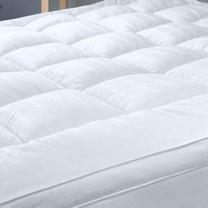 Hotel Mattress Bed <strong>Topper</strong> Extra <strong>Thick</strong> Pillow Top 3 Inch Mattress <strong>Topper</strong> King Size for Firm Mattress - Product Image 1