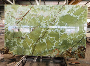 Proveedor Chino de Azulejos de Ónix Verde Natural Pulido para Mesas, Mármol Verde Jade, Mármol Ónix, Azulejos y Losas de Mármol Araña - Product Image 3