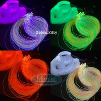 Permainan Sensorik Stimulasi Taktil Ruang Terapi Autisme Kit Lampu Serat Optik LED Pengubah Warna Mainan Sensorik Penenang Visual