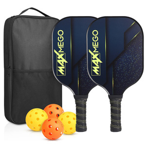 Palas de Pickleball Maxmego, 2 Palas, 4 Pelotas, 1 Bolsa, Fibra de Vidrio, Aprobadas por la USAPA, Equipo Deportivo para Exteriores - Product Image 1