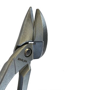 55#carbon Steel 10" Ideal Offset Tin Snips Right Left Tin Snips Scissor Series - Product Image 5
