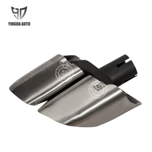 Per <span class=keywords><strong>PorscheMacan</strong></span> 2014-2018 aggiornamento Turbo tubo di scarico auto marmitta in acciaio inox tubo di scarico silenziatore punte del tubo di coda - Product Image 6