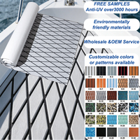 Dalles de sol extérieures modernes XYF Marine en mousse EVA brossée rainurée, antidérapantes, écologiques, personnalisables, étanches et à clipser