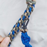 Lanière de chasse au canard en paracorde tressé à 10 boucles pour appels d'oies et d'oiseaux aquatiques, personnalisable, vente en gros, usine OEM