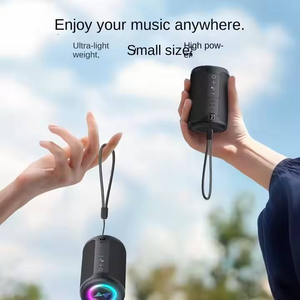 Nhỏ xách tay TWS cho 5.3 stereo surround âm thanh IPX4 loa chống thấm nước RGB LED Loại C AUX TF kết nối thẻ 5 Wát không dây - Product Image 3