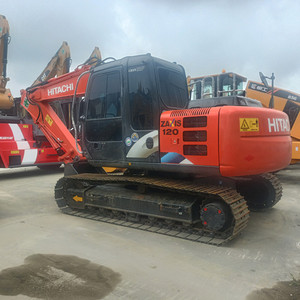 Excavadora de cadenas Hitachi ZAX120 2016 usada, original, auténtica japonesa, capacidad de cazo de 1.2m, 12000kg, en excelentes condiciones - Product Image 1