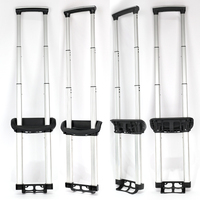 Baoyu Usine En Gros Qualité De Luxe Sacs De Voyage Trolley Bagages Sac Bagages Trolley MIDDLE WIDE Tige De Traction Poignée
