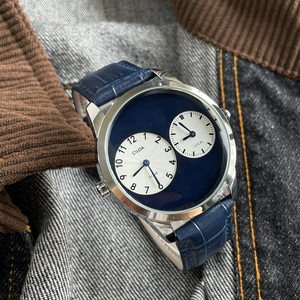 Montre à quartz CILOA-Business, cadran rond, bracelet en cuir, affichage de la date, logo personnalisé pour hommes - 519 - Product Image 3