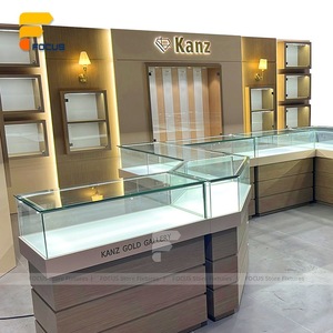 Perakende mağaza ve alışveriş merkezi için takı Kiosk vitrinin <span class=keywords><strong>MDF</strong></span> ahşap malzeme-pencere ekranı - Product Image 3