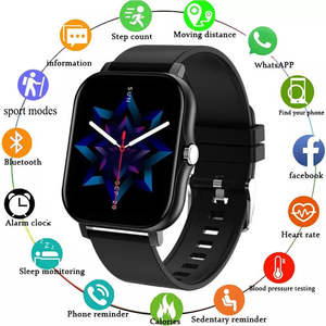 Jam Tangan Pintar Elektronik Terbaru Penghitung Langkah Gelang Pintar iPhone Pemantau Tidur Detak Jantung Pelacak Kebugaran - Product Image 2