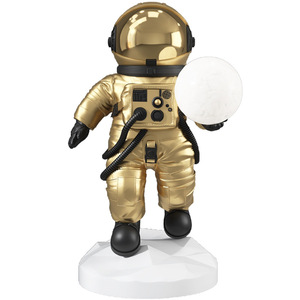 Marée jouer fibre de verre galaxie astronaute avec veilleuse grand astronaute salon ornements maison astronaute Sculpture artisanat - Product Image 6