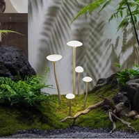 Lampe LED Lumineuse Extérieure Étanche en Forme de Champignon 20/30/40/50/60/70CM pour Décoration de Jardin et Villa, Éclairage de Chemin