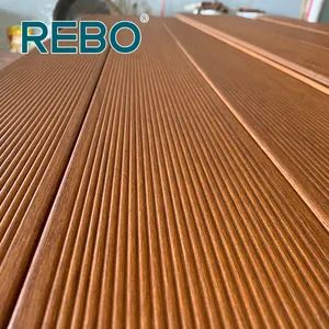 Utdoor-suelo de cubierta de bambú moso, resistente al agua y al calor