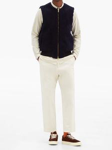 Custom Men Wool Fur Vests Stylish Fashion Sherpa <strong>Fleece</strong> Vest <strong>Gillete</strong> Homme Jacket - Product Image 2